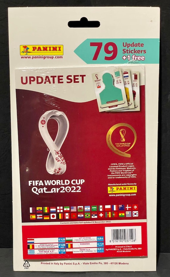 PANINI FIFA ワールドカップ カタール 2022 アップデート セット 未