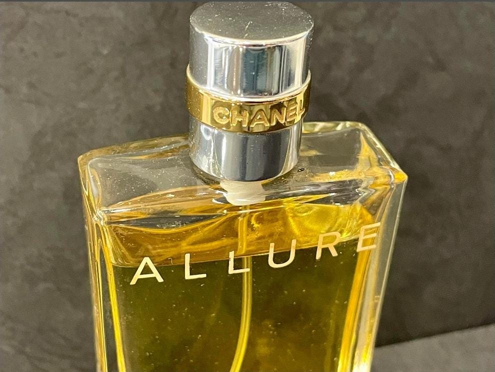 Chanel Allure - 50ml Perfume Bottle Vintage Collectors Item