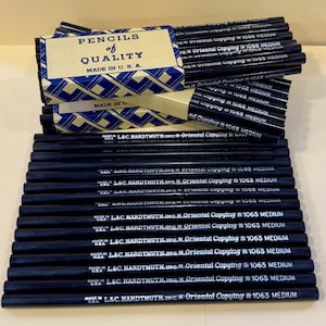 Vintage pencils HARDTMUTH no 1063 Medium Lot of 48, made in USA
