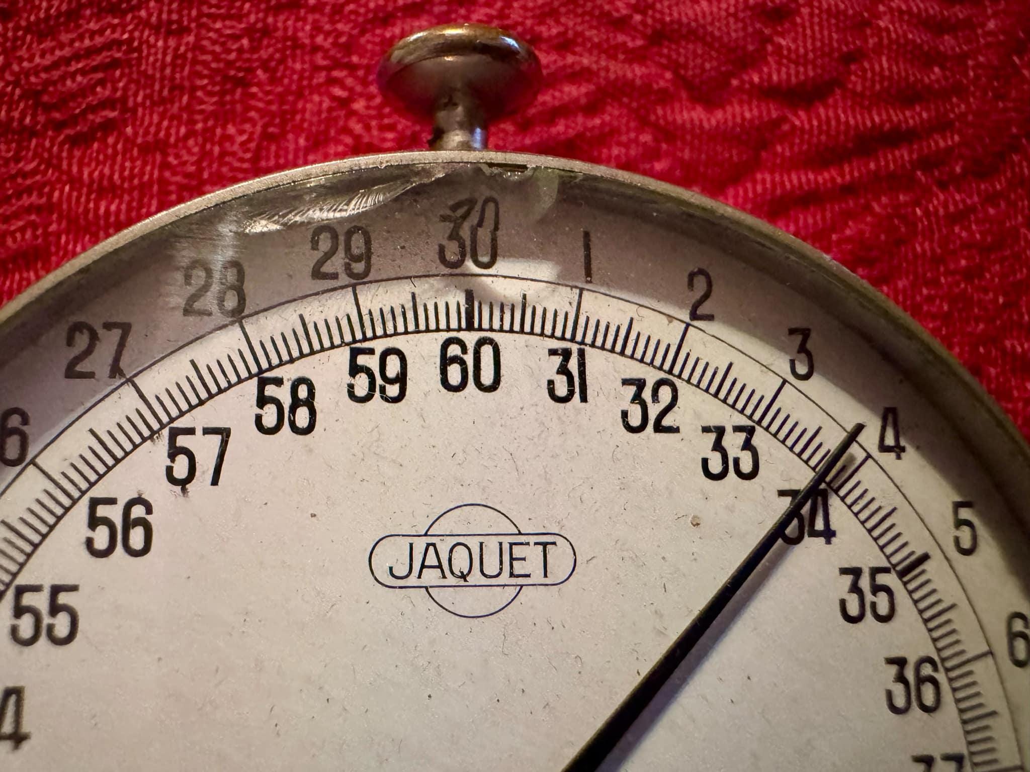 Vintage Swiss Mechanical Stopwatch Jaquet Swiss Made (working) - Etsy