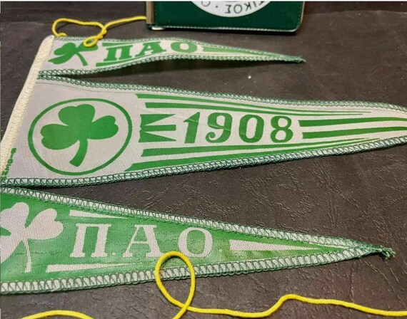 Panathinaikos Athen,XL Wimpel,Wappen Pennant ,Europa-Champions League Greece new