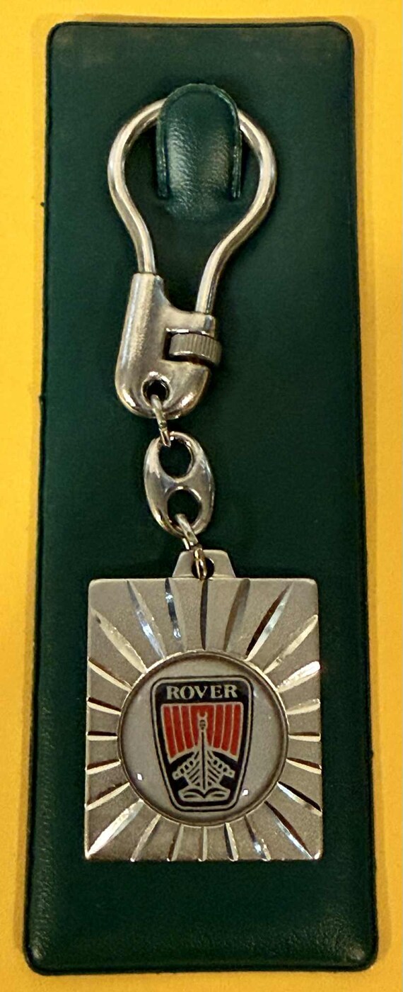 ヴィンテージ ROVER キーリング キーチェーン 70 年代 (NOS) 新古在庫 
