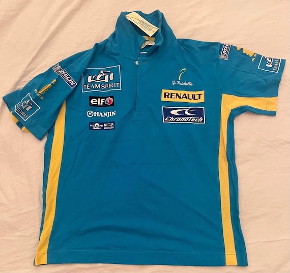 Original Giancarlo FISICHELLA Collection 2005 RENAULT F1 Team Polo