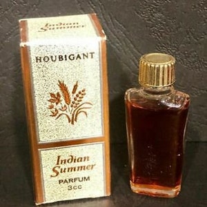 Vintage Eau de parfum HOUBIGANT Indian Summer, mini miniature 3ml, Unused (NOS)
