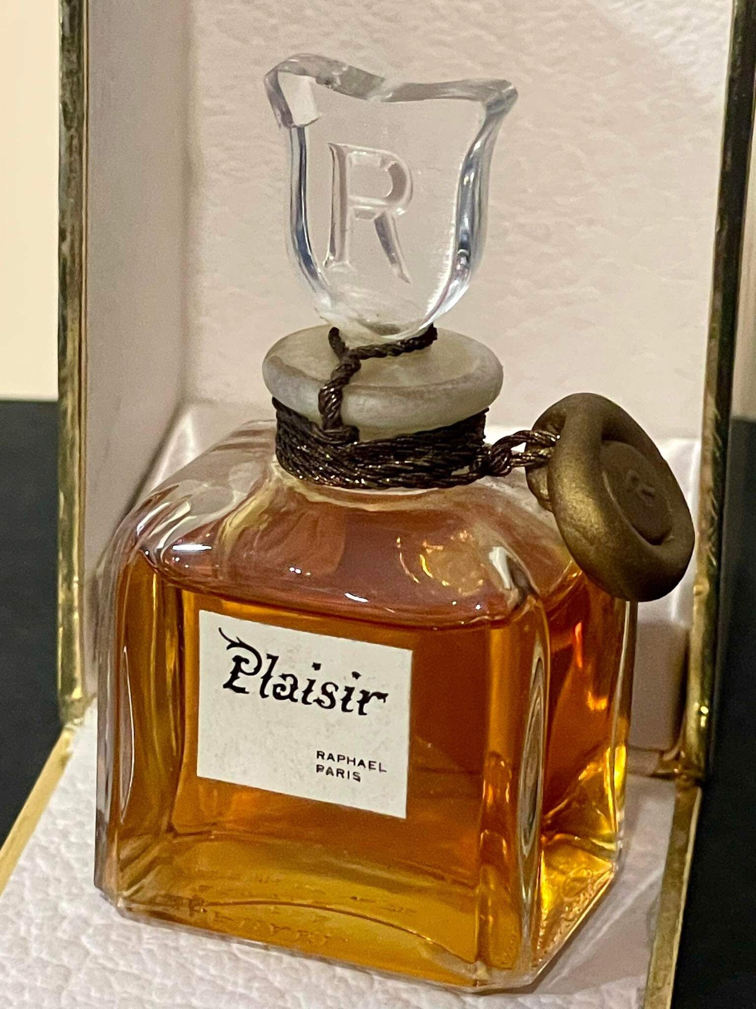 Eau de parfum vintage PLAISIR par RAPHAEL, 15 ml