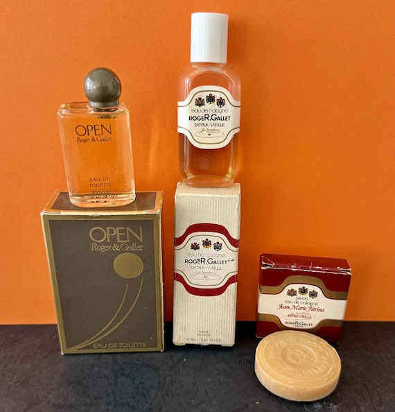 Roger Gallet Paris Eau De Colonge and Toilette Lot of 2 Mini