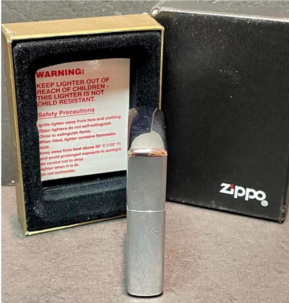 Vintage 1997 ZIPPO Lighter, TABBASCO Brand Pepper Sauce Bottle in