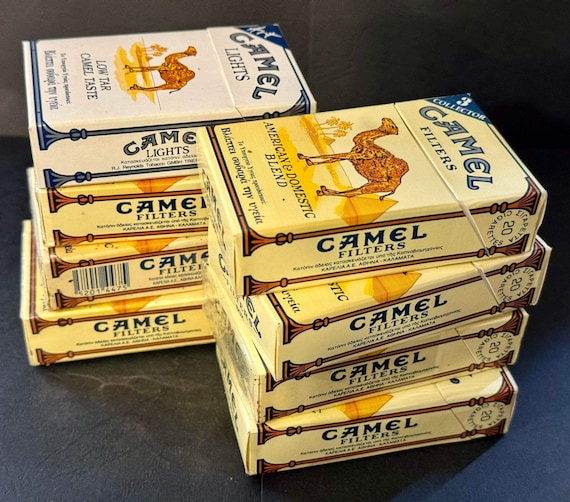 ヴィンテージ CAMEL タバコ 8 個入り 空パック コレクション用 - Etsy 日本