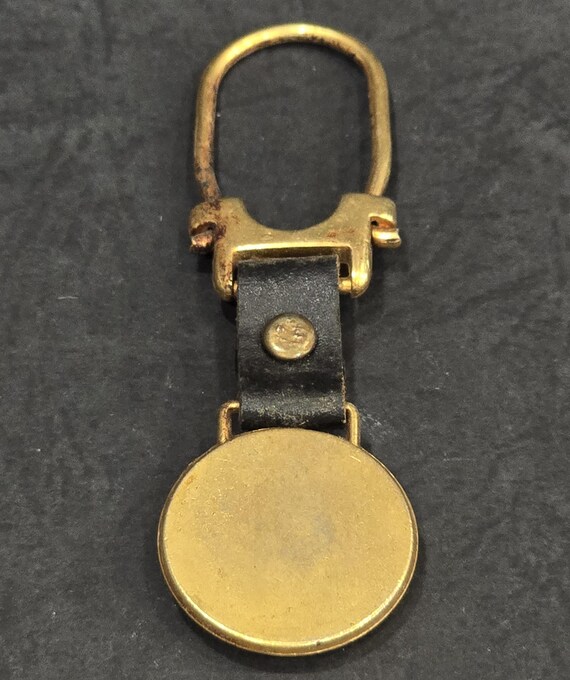 Vintage MITSUBISHI Car Club Logo Car Key Ring Key-chain Automotive