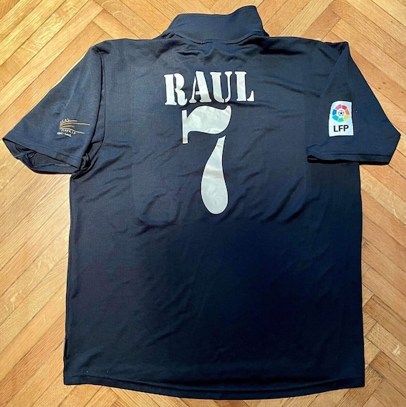 00s adidas レアル・マドリード RAUL 7 サッカーシャツ - ウェア