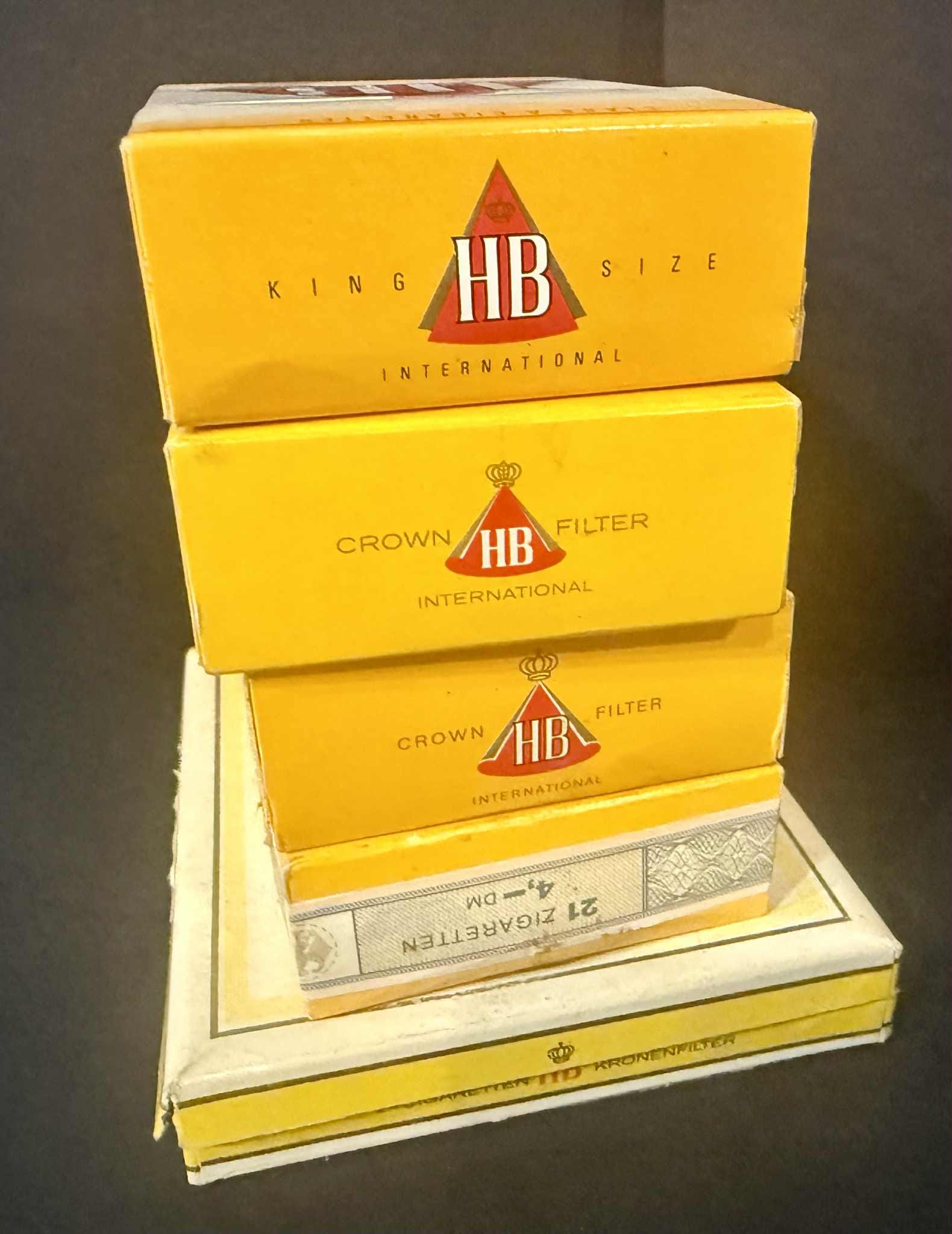 ヴィンテージ HB タバコ 空パック 5個セット（コレクション用） - Etsy