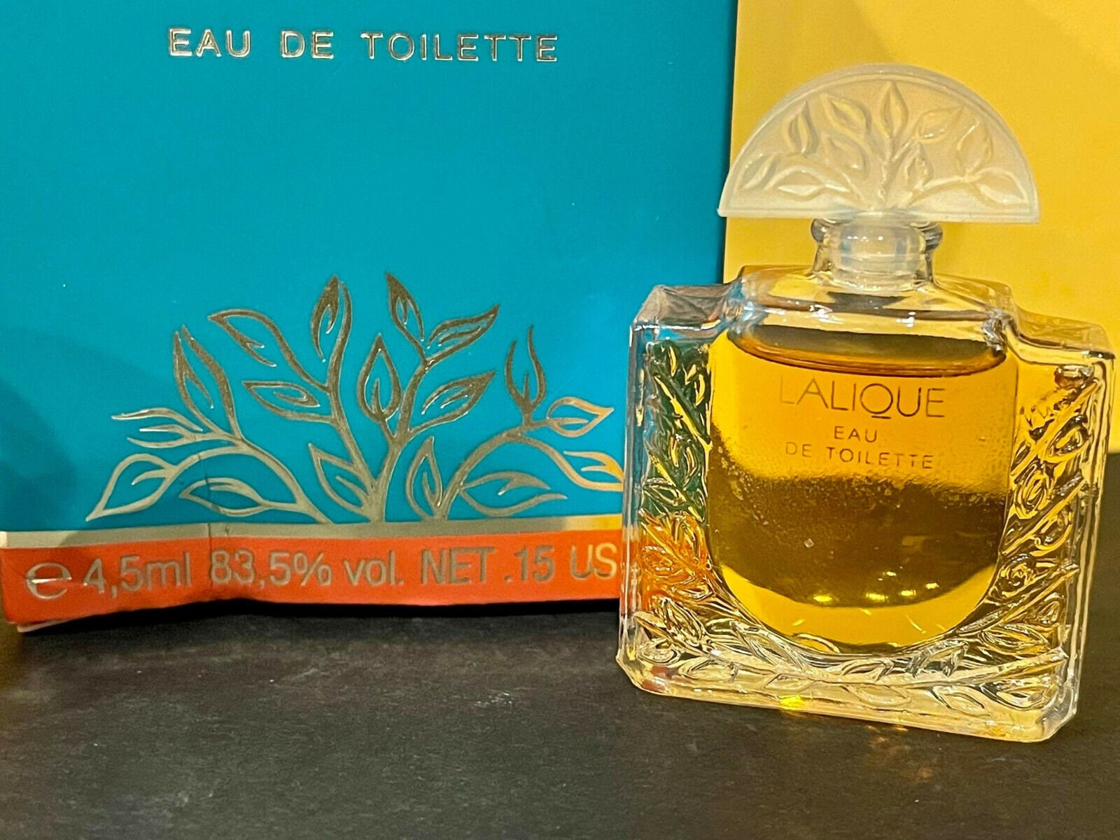 Vintage LALIQUE Eau De Toilette & Eau De Parfum LE BAISER 4,5ml