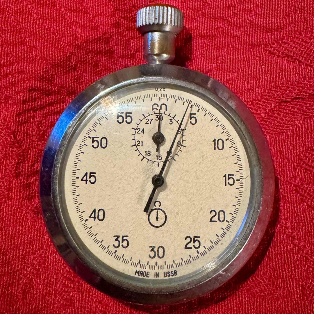 Vintage Soviet Pocket STOPWATCH Made in USSR - Etsy
