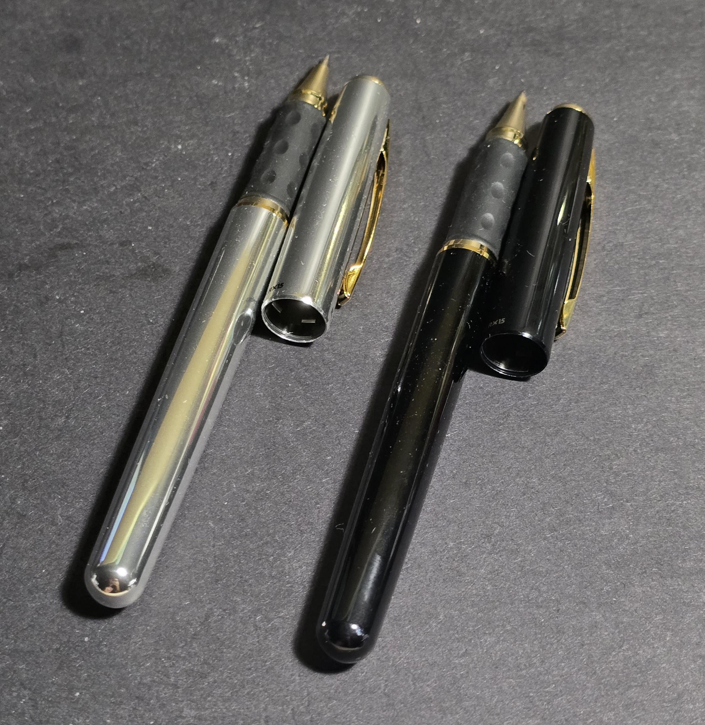 VINTAGE Lot of 2 Unused Pentel Excalibur RX15 Rollerball Pen
