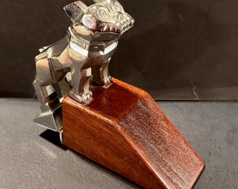 Vintage Bull Dog Hood Ornament - Etsy Canada