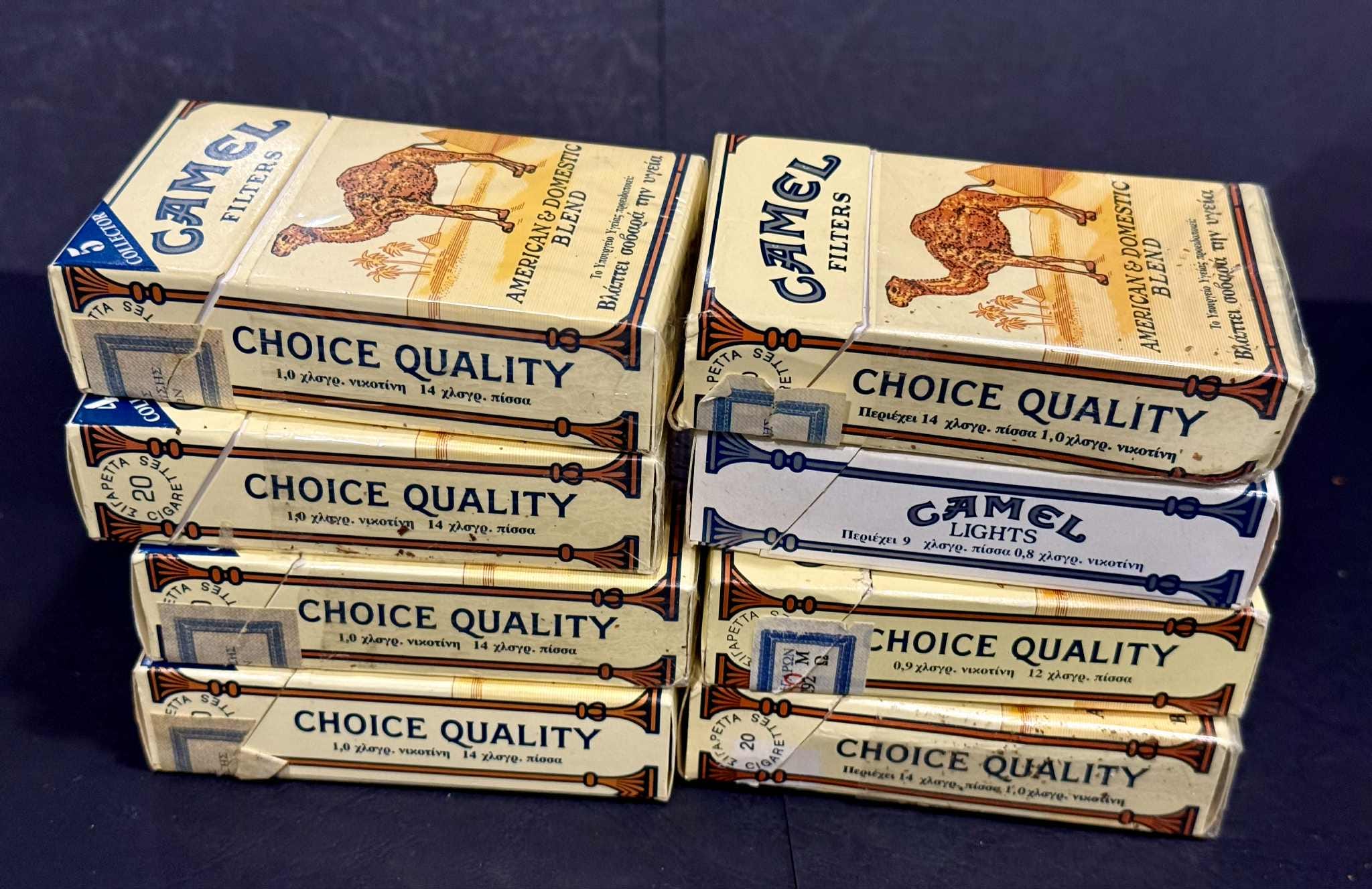 ヴィンテージ CAMEL タバコ 空パック 8個セット コレクション用 - Etsy