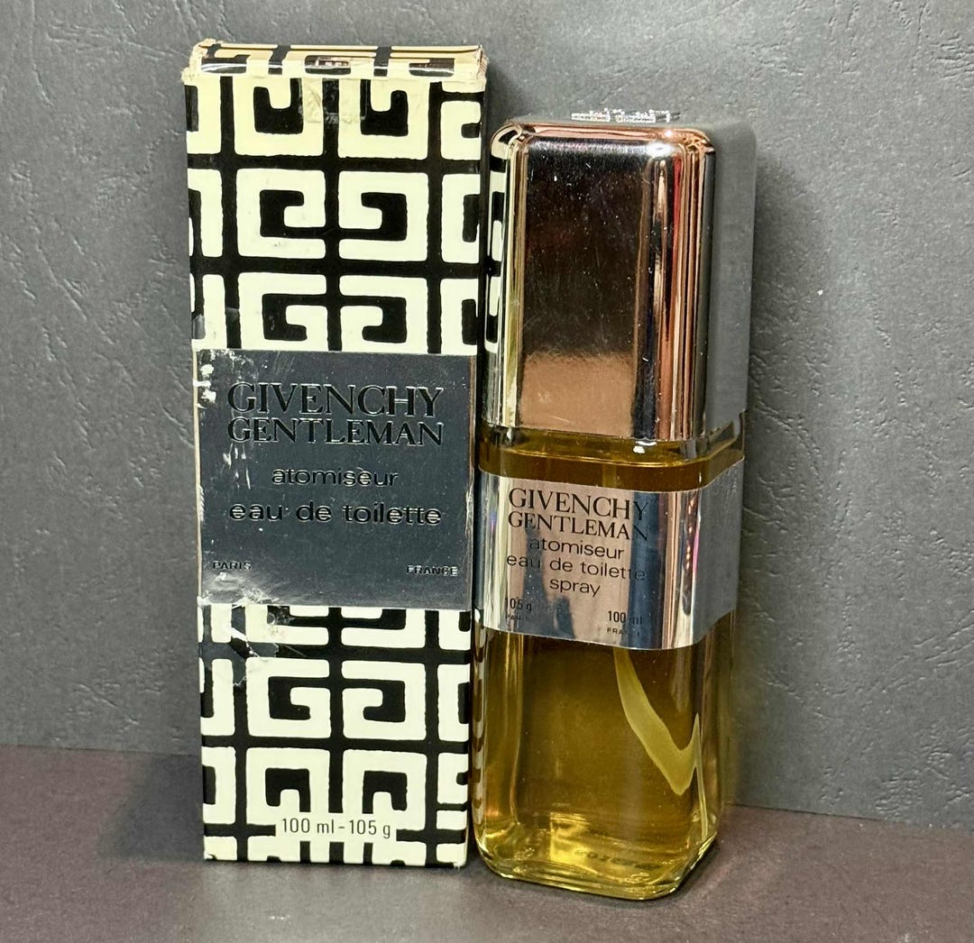 【希少】ヴィンテージ GIVENCHY GENTLEMAN 100ml 箱付き Vintage Eau De Toilette GIVENCHY GENTLEMAN 100ml, Paris-france, in