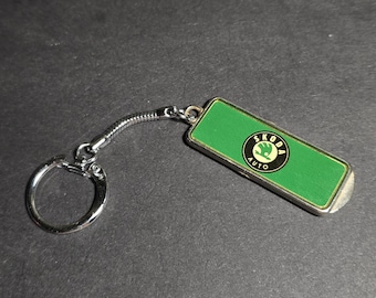 Chaveiro SKODA vintage anos 70 (NOS) Novo estoque antigo Excelente qualidade!