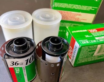 FUJI SUPERIA100, Lot of 3 Color Film 35mm, 36 Exp., Expired Film