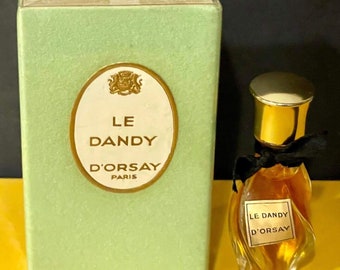 Vintage Perfume LE DANDY D’ORSAY, 7 ml, Paris-France, Sealed Rare!