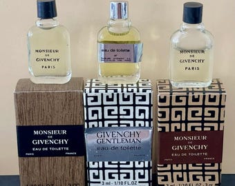 Vintage Eau De Toilette GIVENCHY GENTLEMAN 100ml, Paris-france, in