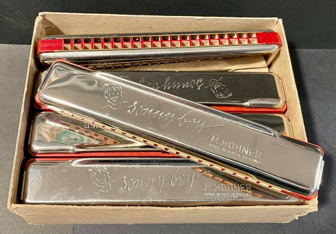 Vintage Lot of 11 Harmonica HOHNER Sonny Boy Made in Ireland Etsy
