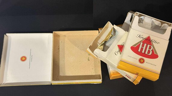 ヴィンテージ HB タバコ 空パック 5個セット（コレクション用） - Etsy