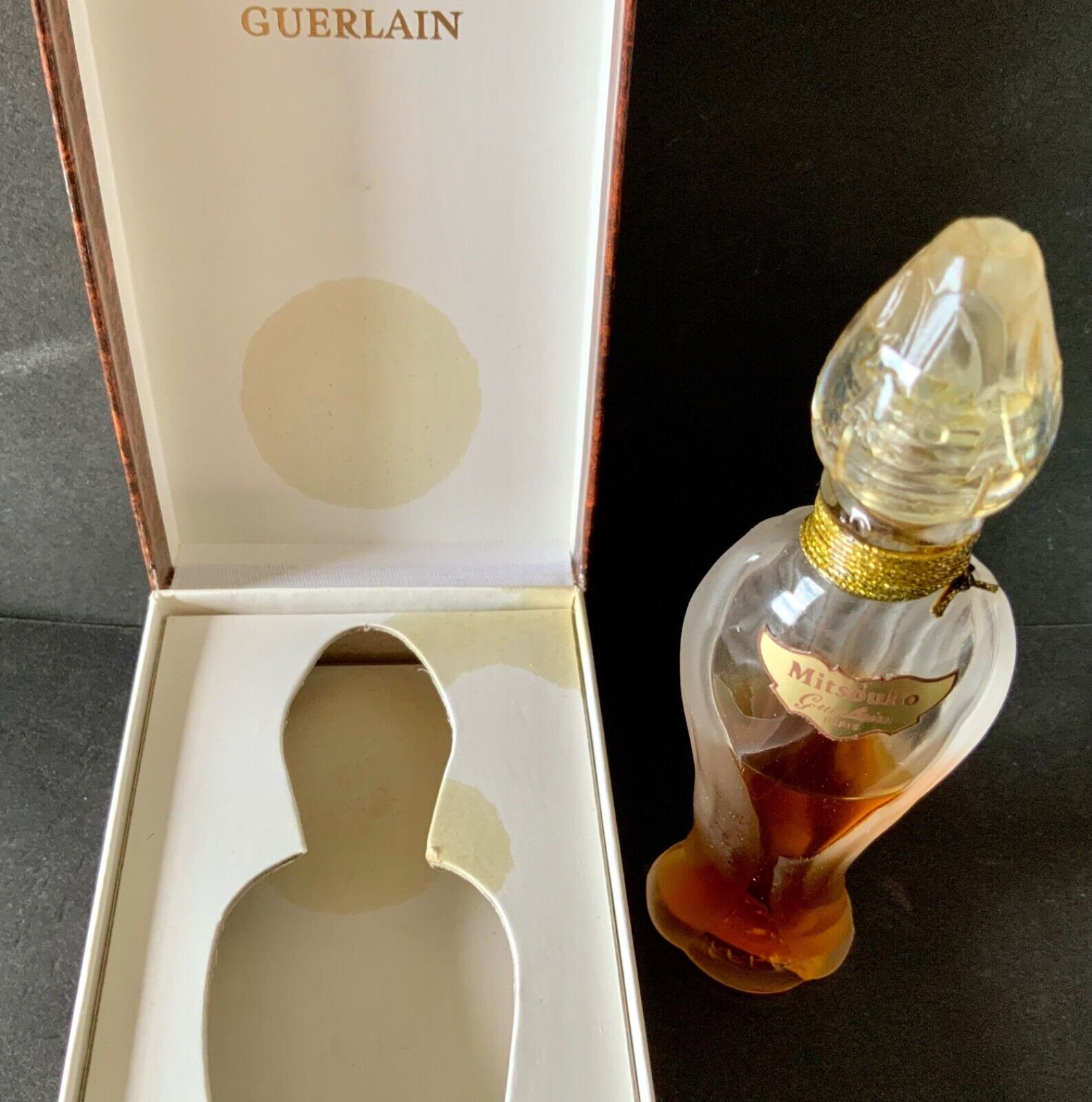 Vintage Eau De Parfum MITSUKO by Guerlain 15ml 1/2 Fl Oz, 1979