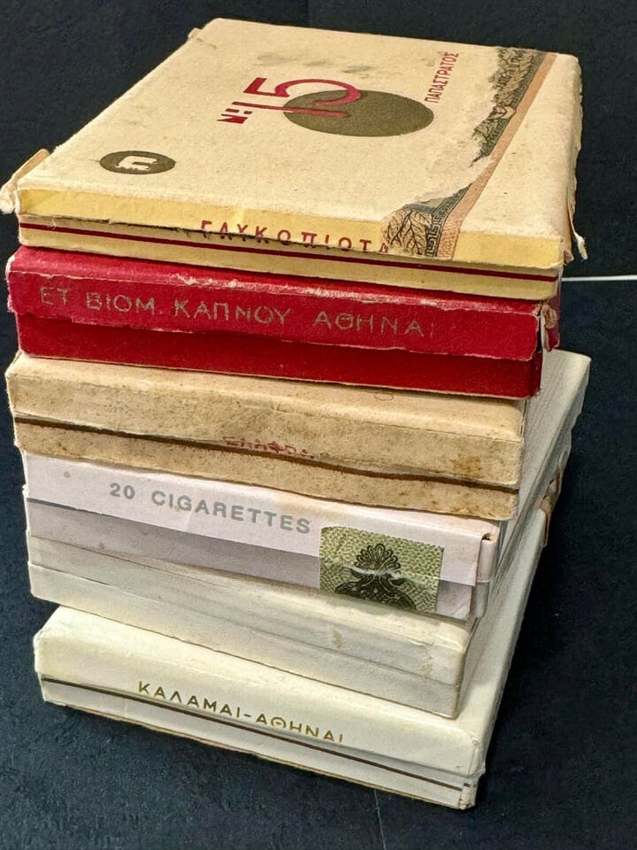 Selected Virginia Greek Cigarettes! Perfect Combination With A Cup Of