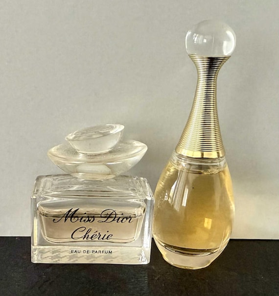 Miss Dior Cherie & J'adore by CHRISTIAN DIOR Lot of 2 Mini