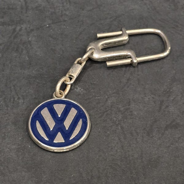 Vintage VOLKSWAGEN Key Ring Keychain 70's Εxcellent quality!