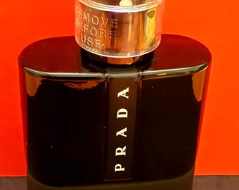 プラダ ルナロッサ ブラック、オードパルファム プールオム、100ml-3.4