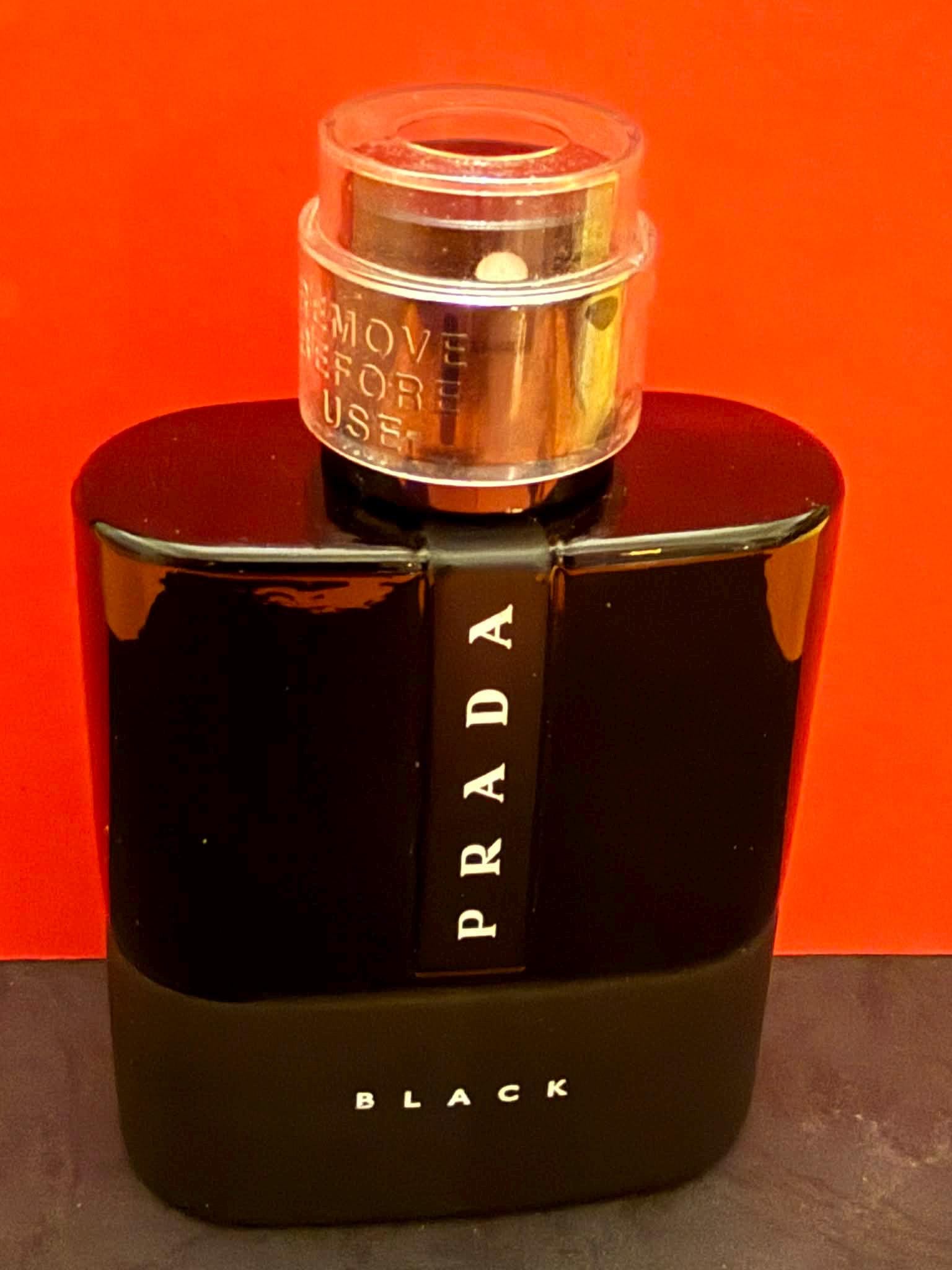 PRADA Luna Rossa BLACK, Eau De Parfum Pour Homme, 100ml-3.4 Fl.oz