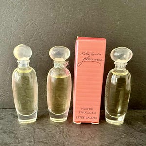 Pleasures Estée Lauder Lote de 3 Miniaturas Perfume en Spray para Mujer 3 ml / 0.17 oz