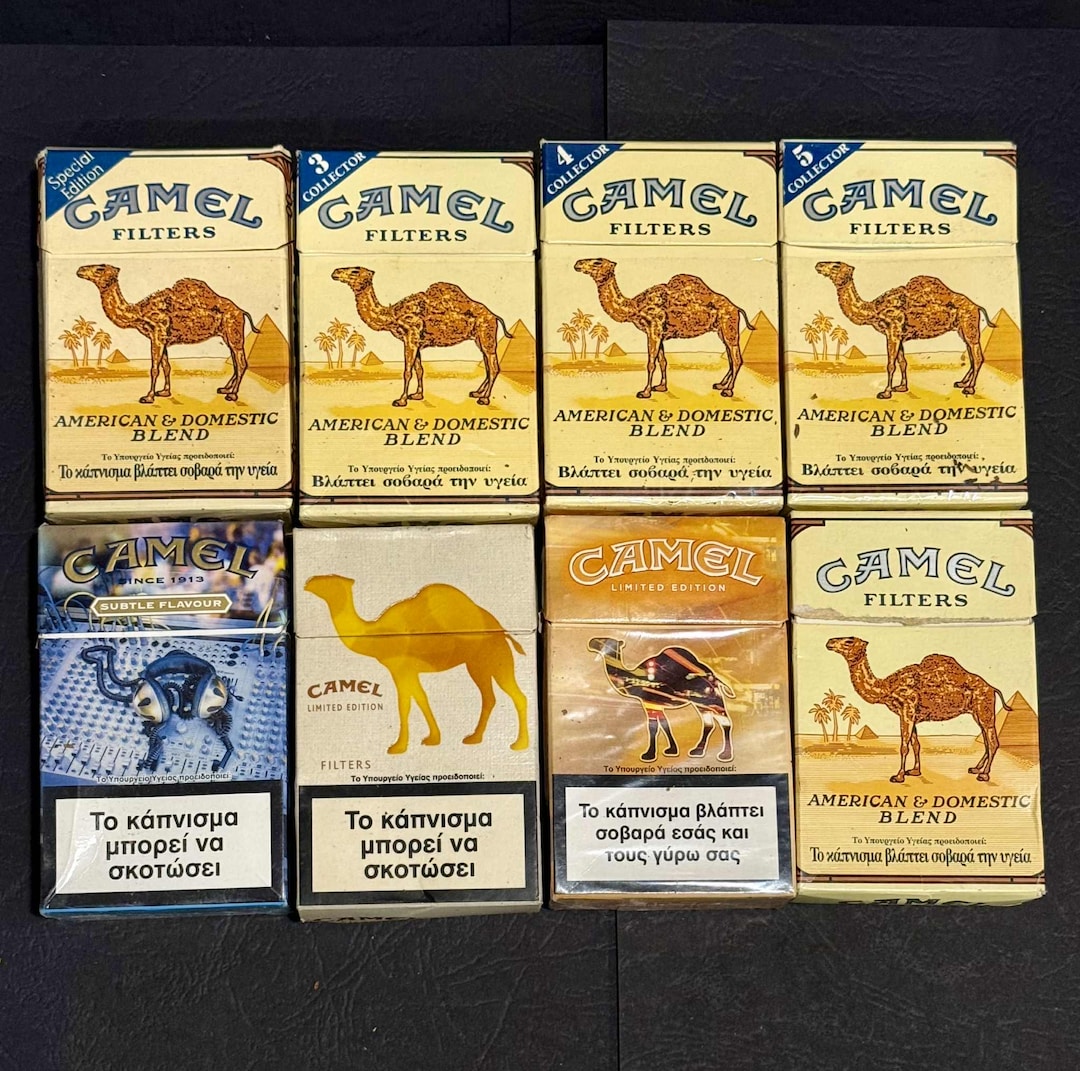 limited edition camel cigarettes From the handsome men of the teens and early 1920s CAMEL - LIMITED EDITION from