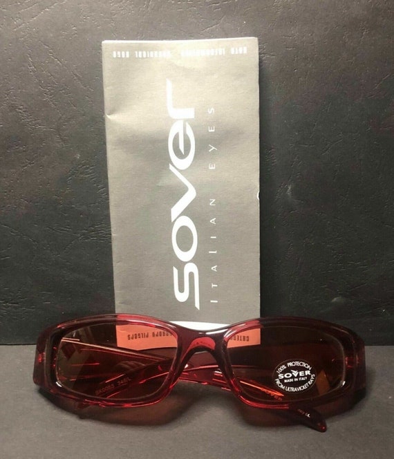 Vintage Sunglasses SOVER, made in Italy (NOS) - Gem