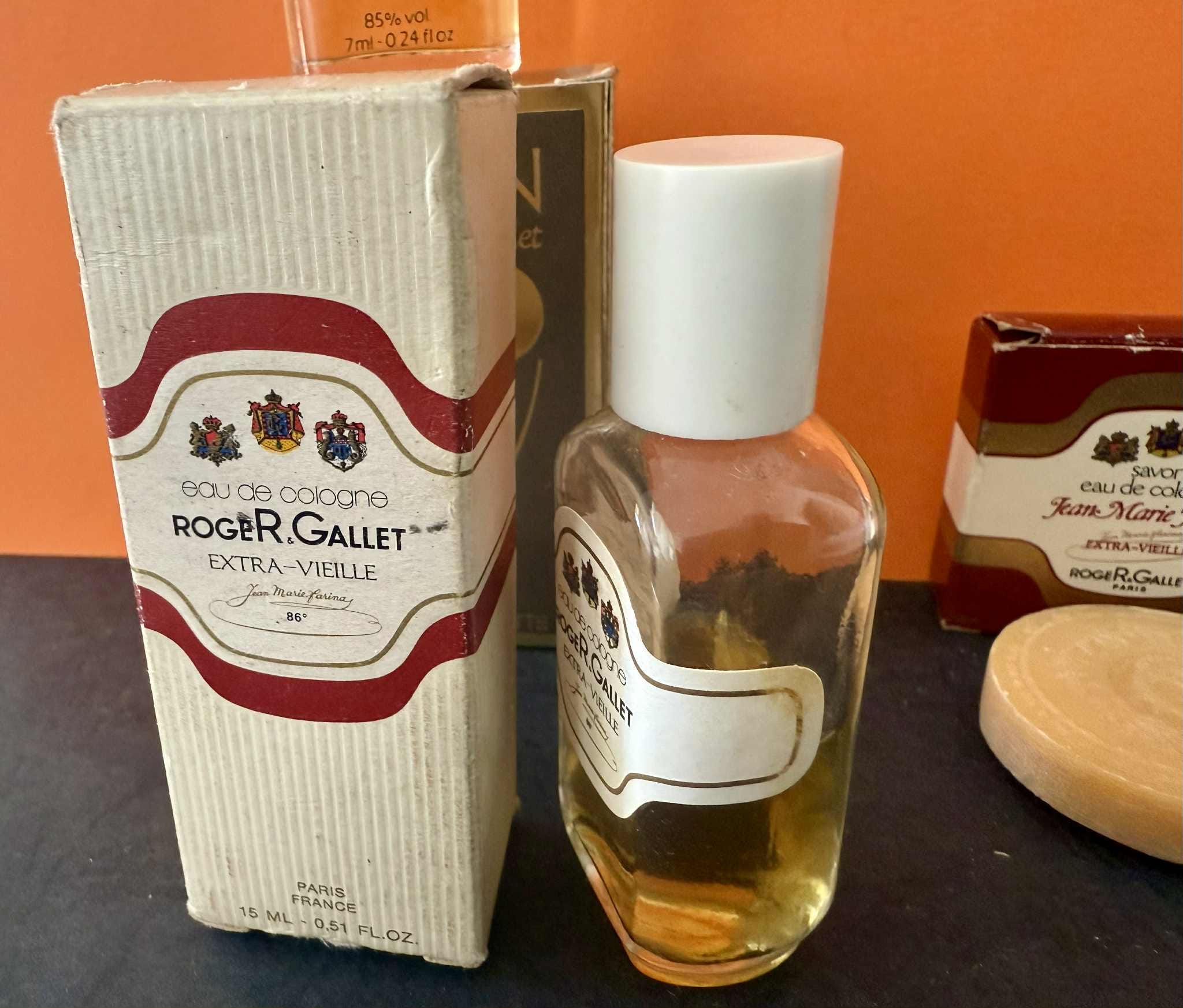 Roger Gallet Paris Eau De Colonge and Toilette Lot of 2 Mini