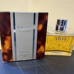 Eau de Toilette VIVRE by Molyneux, Splash 60ml, Rare!