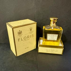 Vintage FLORIS of London No. 89 Eau De Toilette 100 ml with box