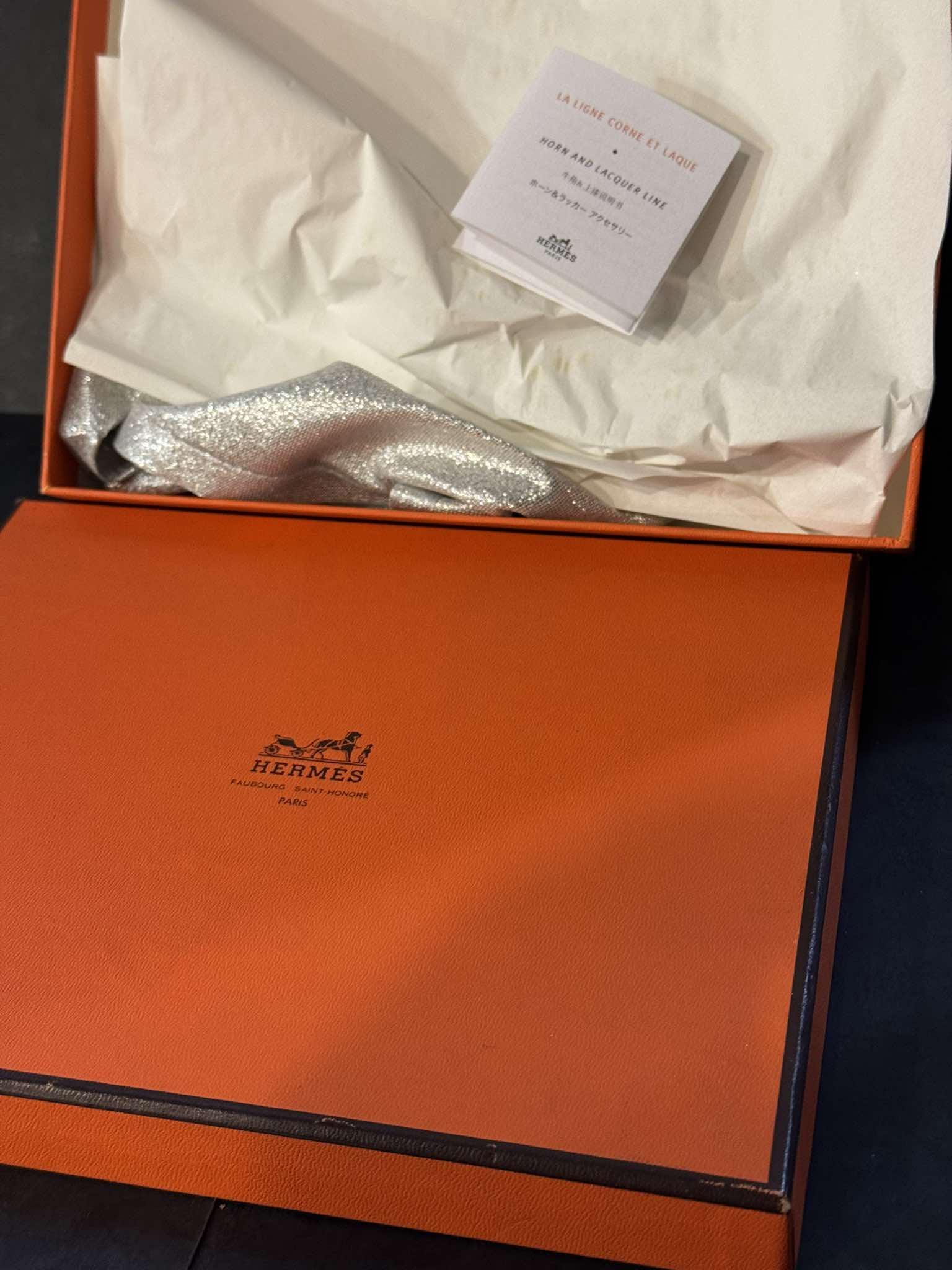 Authentic HERMES Paris Classic Orange Empty Gift Presentation