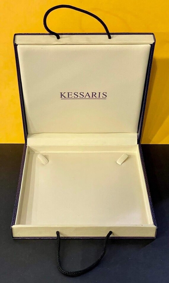 Authentic KESSARIS Box Presentation Empty Gift Wo… - image 1