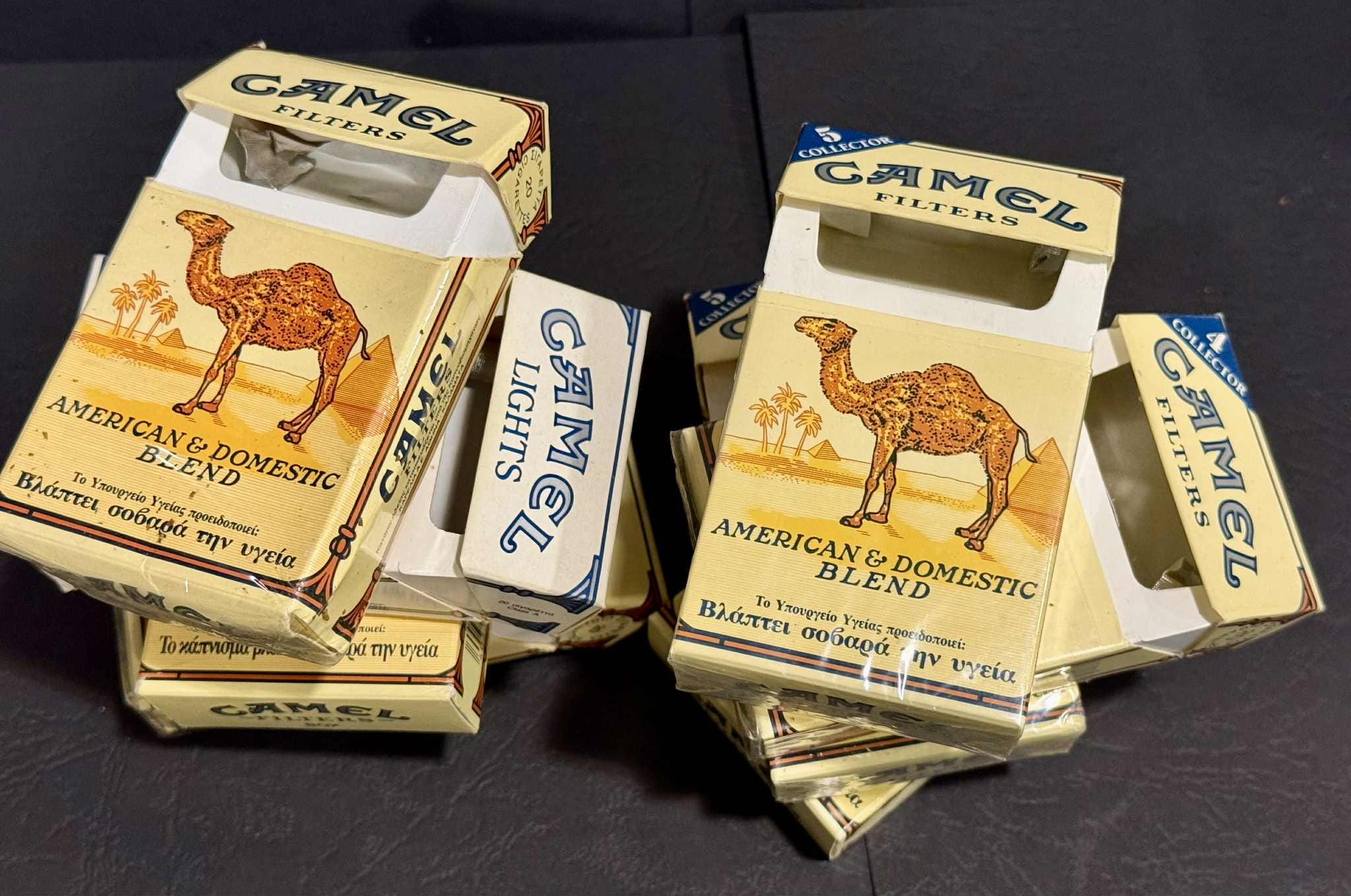 ヴィンテージ CAMEL タバコ 空パック 8個セット コレクション用 - Etsy