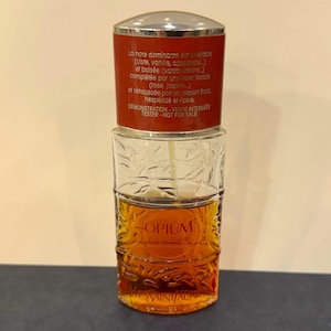 Vintage YSL Old Version OPIUM by Yves Saint Laurent Eau De Toilette Spray no box Tester
