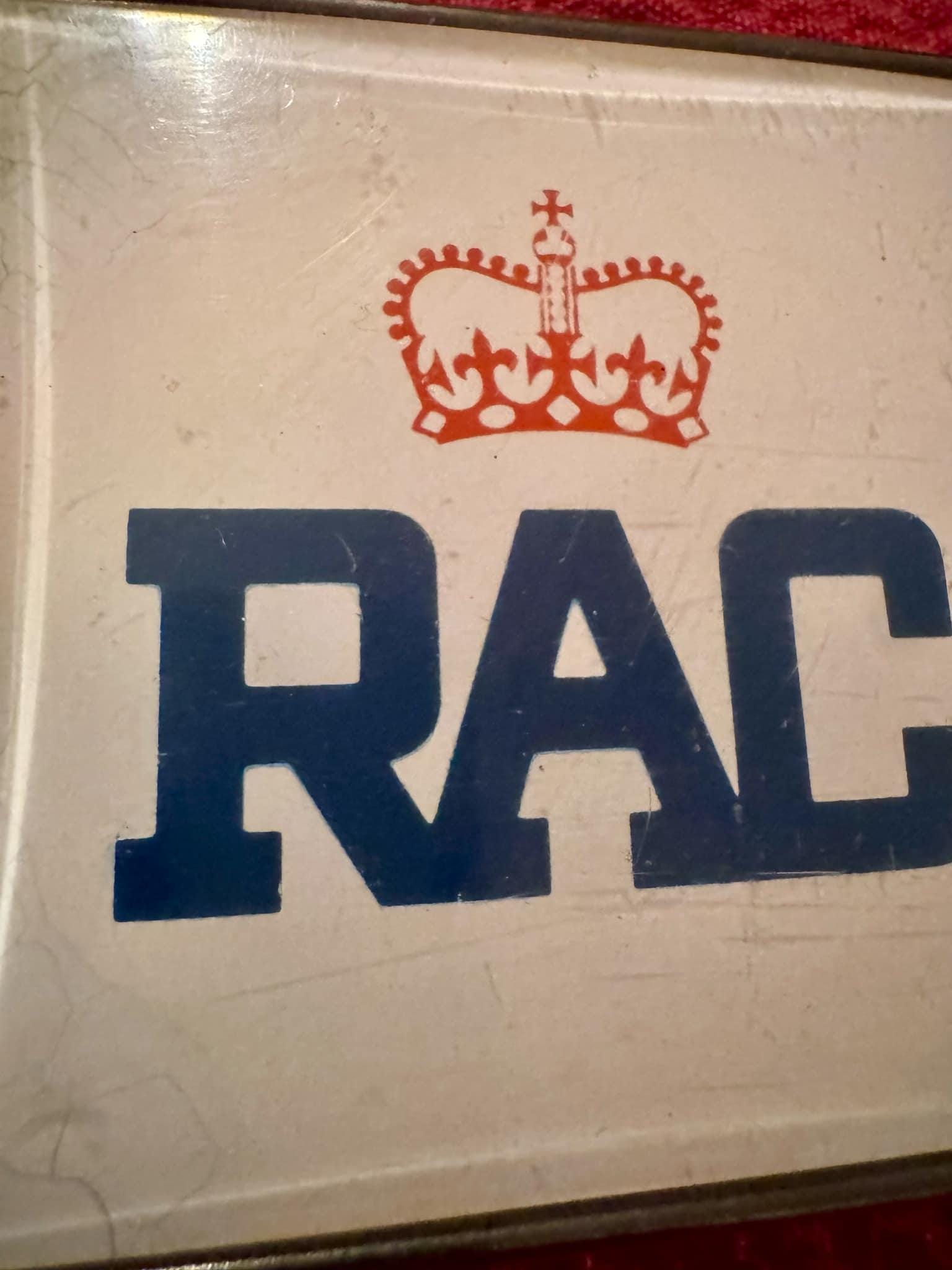 RAC バッジ Etsy - ヴィンテージRACロイヤルオートモービルクラブ