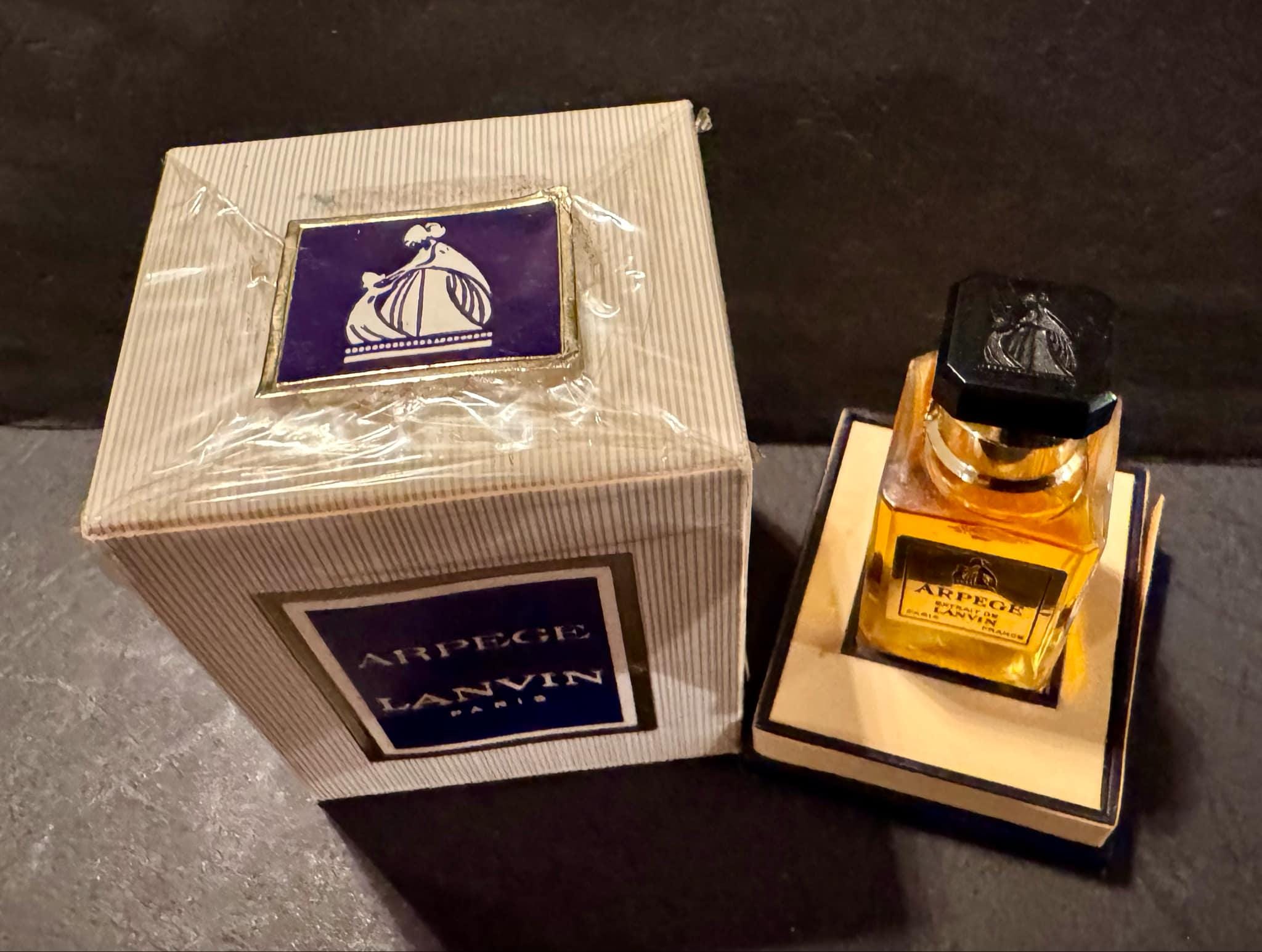 Vintage LANVIN Paris ARPEGE Eau De Parfum Extrait 1/4oz With Box