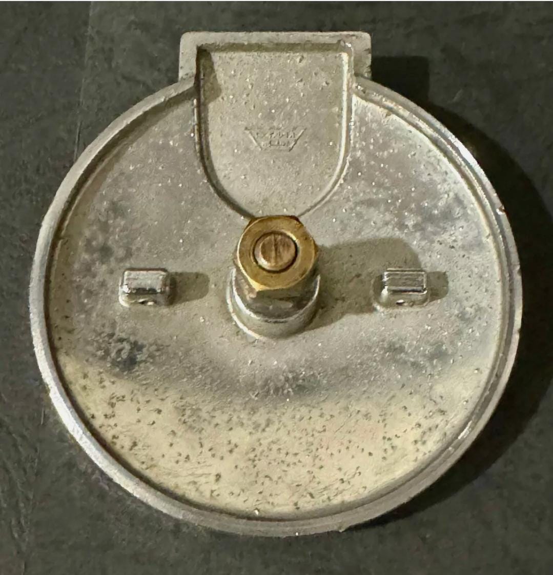 Belgium Antique Enamel Medal. Touring Club de Belgique. Badge, Brooch. Old Car