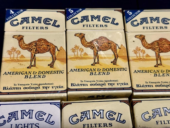 ヴィンテージ CAMEL タバコ 空パック 8個セット コレクション用 - Etsy