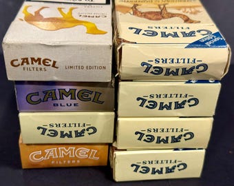 camel cigarettes carton Filter Box 99 Fsc - CTN Vintage Camel Cigarettes Display Carton