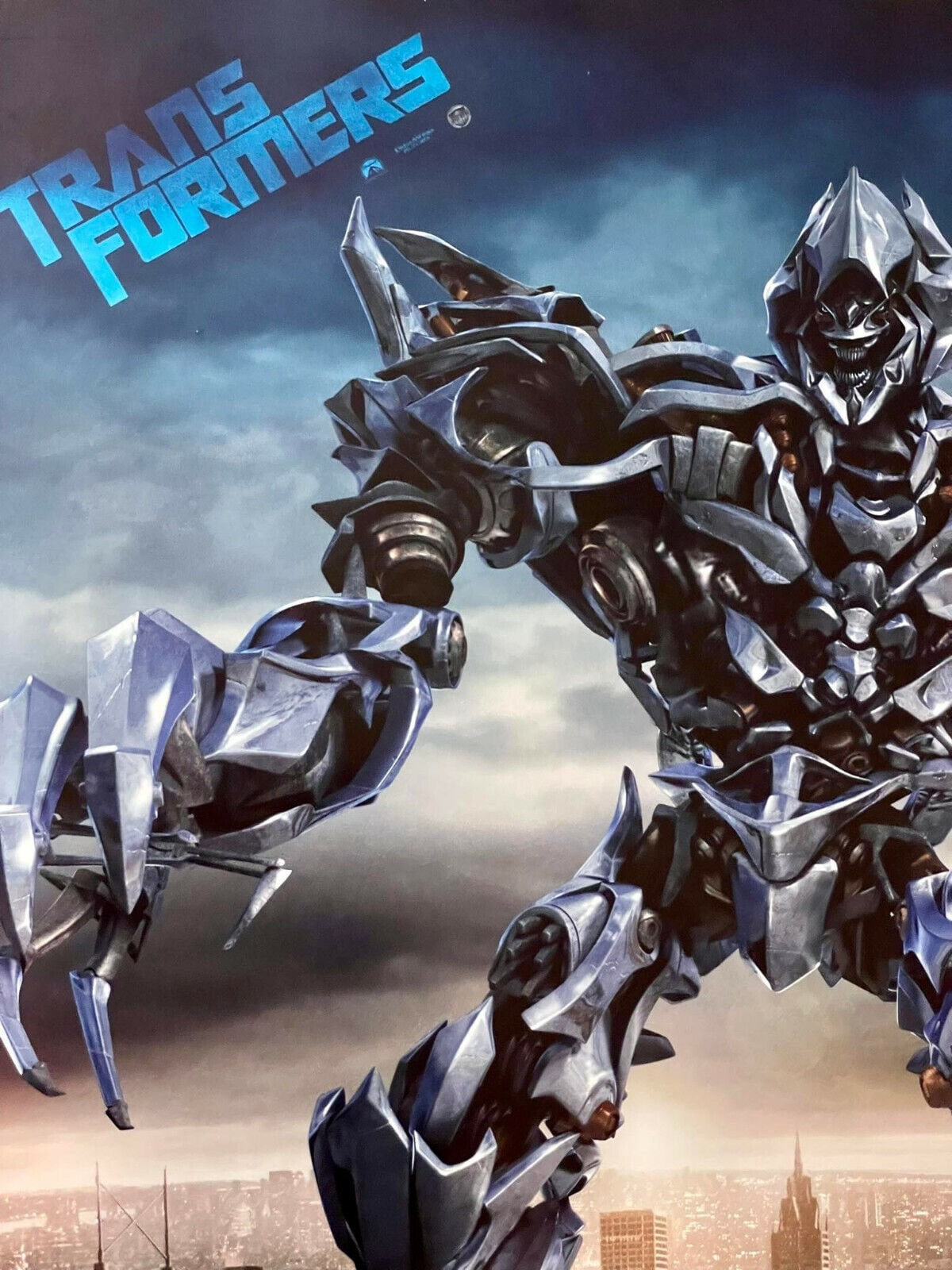 トランスフォーマー メガトロン シネマフィルム ディスプレイポスター 