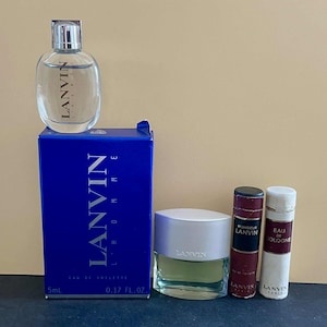 Lanvin lot of 4 Miniatures Eau de Toilette